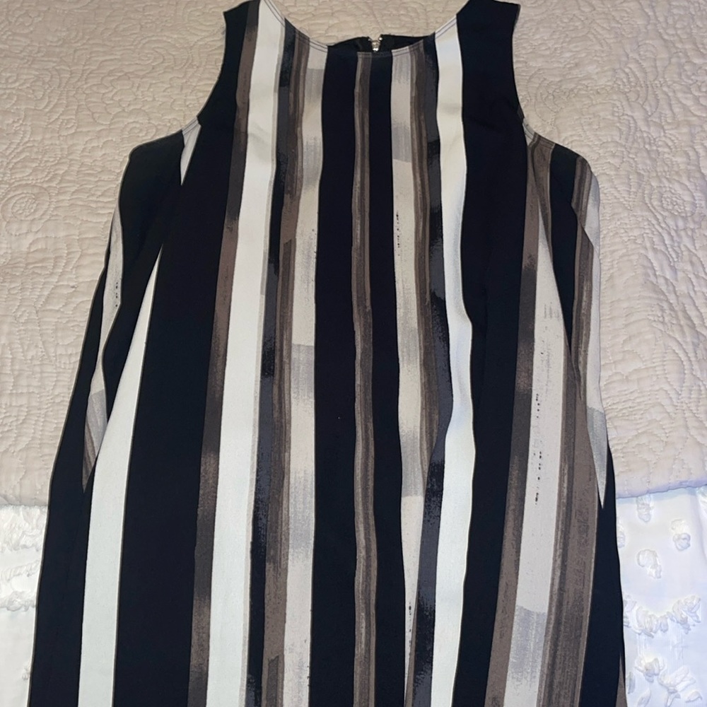 Striped sleeveless dress!